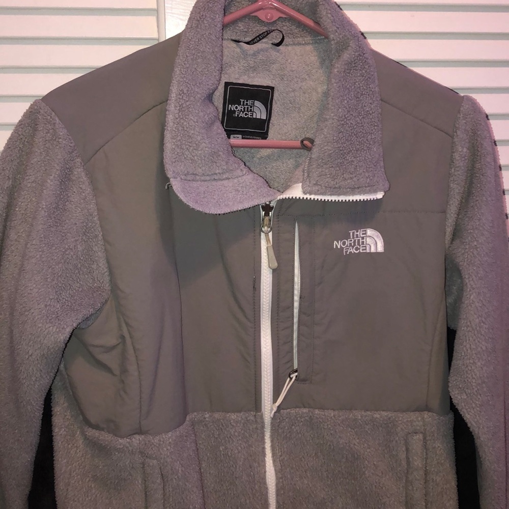 Gray North Face Jacket